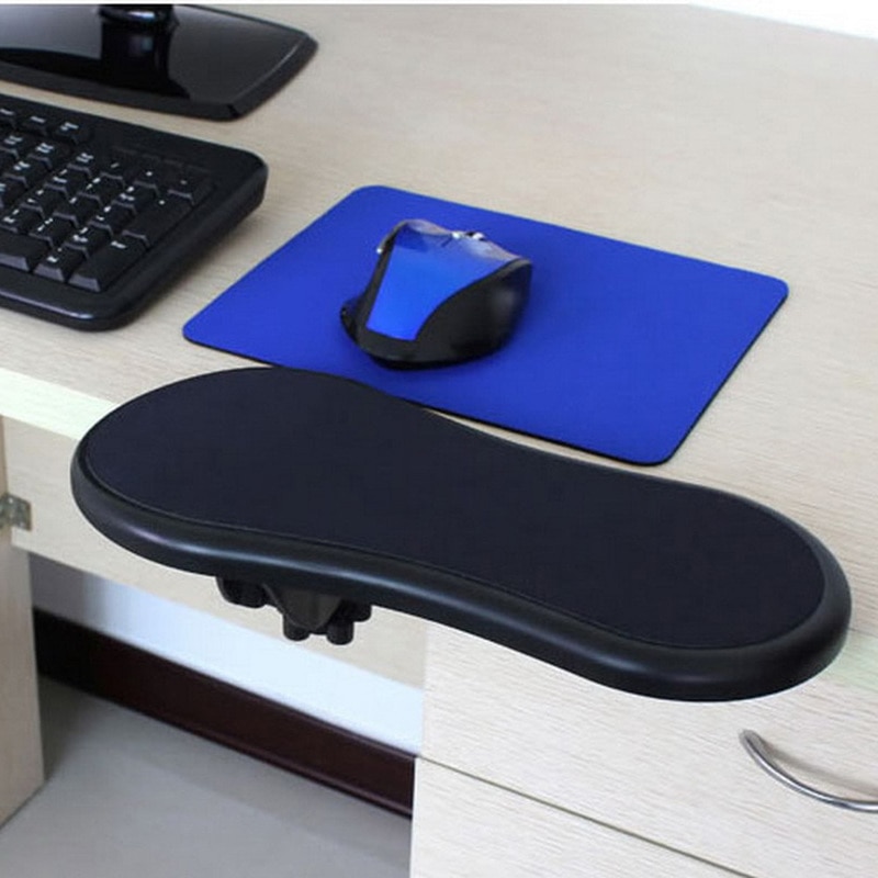 Ergonomic mouse pad and keyboard wrist rest computer arm rest