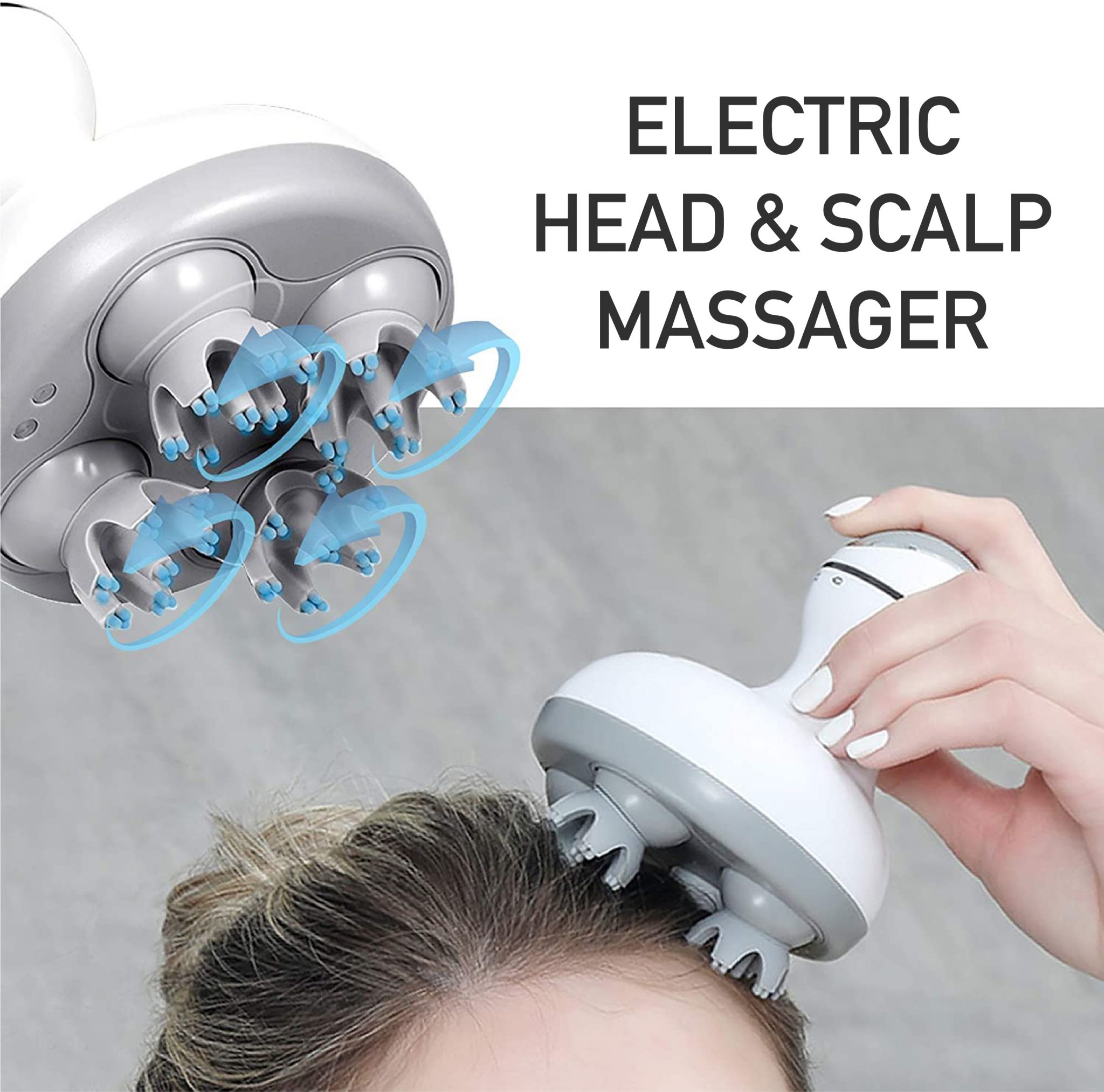 Electric Head Scalp Massager