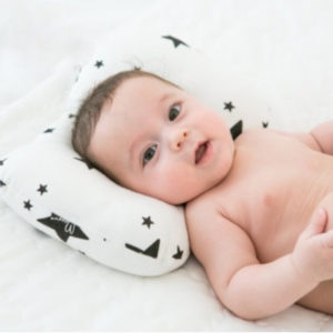 Blue Newborn Baby Pillow Head Shaping Prevent Flat Head Neck Support Boy