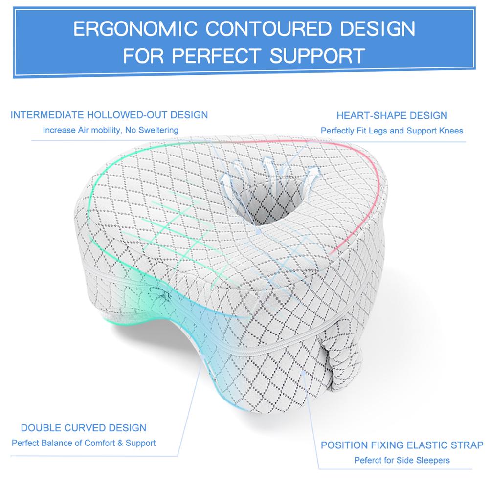 Side Sleeper Knee Pillow by ☁OrthoCloud