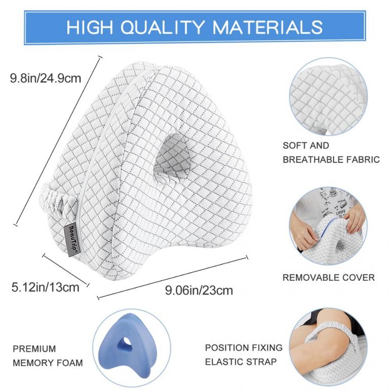 Orthopedic Knee Pillow for Side Sleepers
