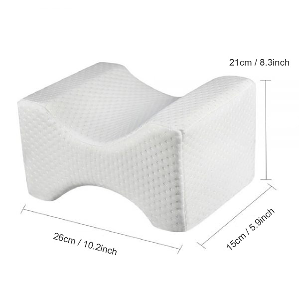Sleep Buddy Knee Spacer Spine Reliever Support Cushions - leg contour  cushion for lower back pain relief