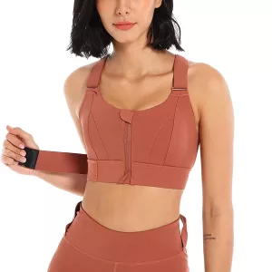 High Support Sports Bra - Red