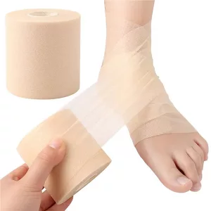 pre wrap, foam tape, bandage tape, wrap tape, foam bandage, underwrap