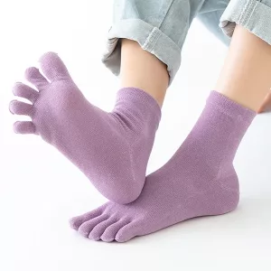 toe socks, cotton socks, finger socks