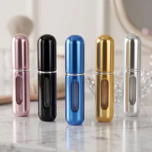 perfume bottle, refillable perfume bottle, portable perfume bottle, mini perfume bottles, travel cologne bottle, perfume bottle with spray