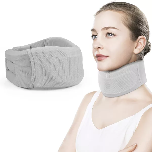neck brace, cervical collar, neck support, neck support brace, foam neck brace, adjustable neck brace