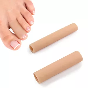 toe protector, toe sleeves, silicone toe protector, gel toe protector, toe tube