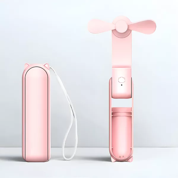 mini fan, handheld fan, folding fan, portable fan, travel fan, portable cooling device