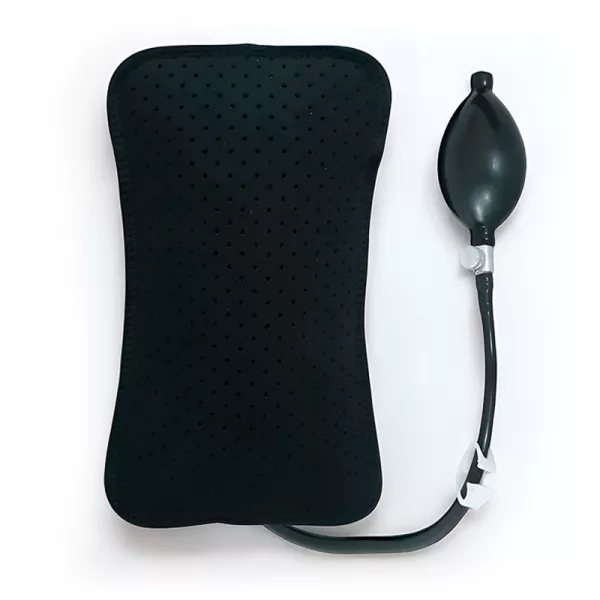 lumbar pillow, lumbar support, inflatable pillow, lumbar cushion, lumbar support cushion, inflatable lumbar pillow