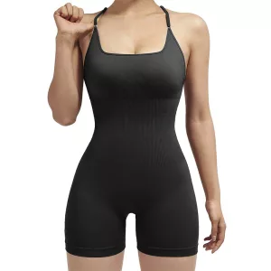 women jumpsuit, women romper, fitness jumpsuit, backless jumpsuit, yoga jumpsuit, sports jumpsuit