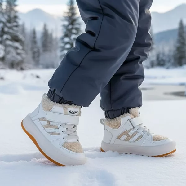 kids sneakers, plush shoes, kids snow boots, kids warm shoes, snow boots, winter boots, ankle boots, kids boots, kids winter boots, round toe boots