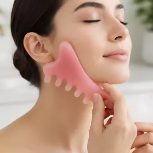 gua sha massager, massage scraper, massage scraping tool, face massager