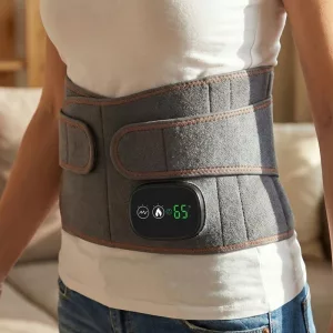 lower back heating pad, heated back massager, lower back massager, heat massager, heating belt, lumbar massager, massage belt, waist support, waist brace, waist massager