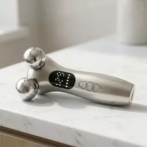 face massager, face roller, face massage roller, face lift roller, electric face roller, microcurrent face massager