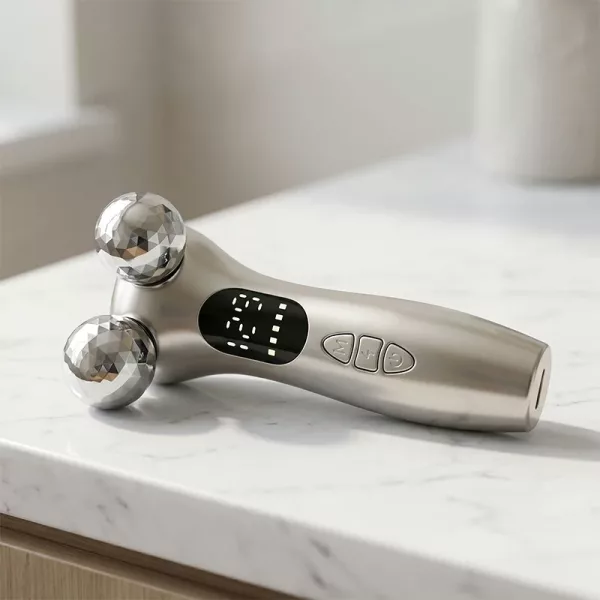 face massager, face roller, face massage roller, face lift roller, electric face roller, microcurrent face massager