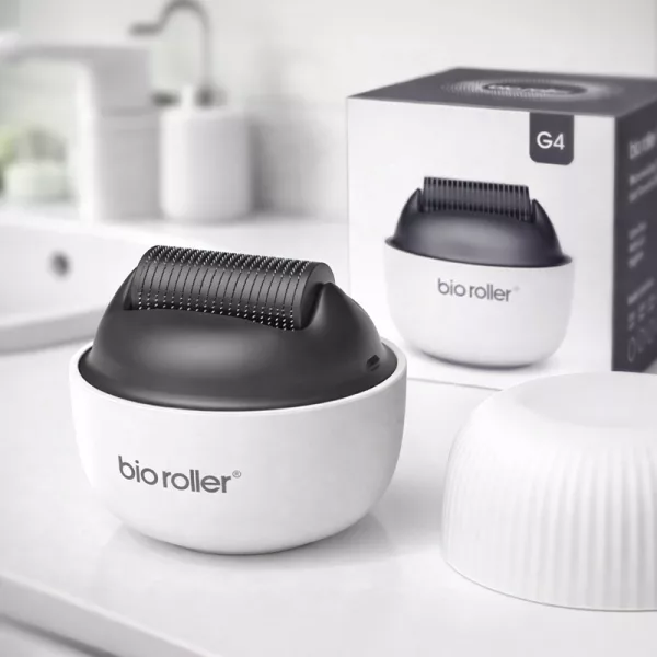 derma roller, microneedle roller, beard roller, beard growth roller, hair growth roller