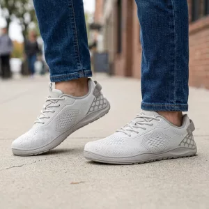 Minimalist Wide Toe Box Casual Shoes Breathable Mesh Sneakers
