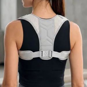 Adjustable Back Support Brace Cotton Posture Corrector Belt