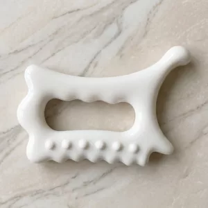 Ergonomic Ceramic Body Scraping Massager Face Gua Sha Tool