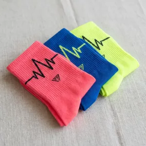 3 Pairs Compression Crew Socks for Sports