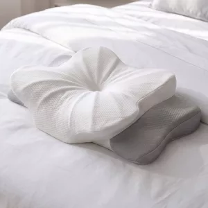 neck support pillow, ergonomic pillow, memory foam pillow, cervical pillow, orthopedic pillow