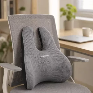 memory foam office chair seat cushion, orthopaedic coccyx pillow, lumbar pillow for chair, lumbar support pillow for office chair, office chair back support cushion, lumbar support pillow for chair