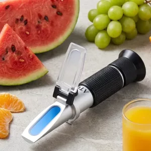 handheld refractometer, portable refractometer, sugar meter