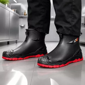Waterproof Anti-Slip Work Boots Comfortable Kitchen Shoes