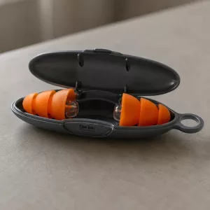 Soft Silicone Noise-Reduction Earplugs Soundproof Earbuds with Case