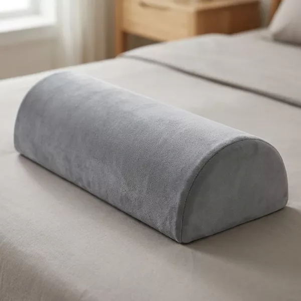 knee elevation pillow, half moon pillow, elevation pillow, leg elevation pillow, multifunctional pillow