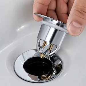 pop up sink drain filter, basin pop up drain filter