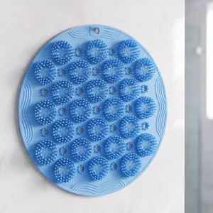 back brush, silicone back scrubber, exfoliating back scrubber for shower