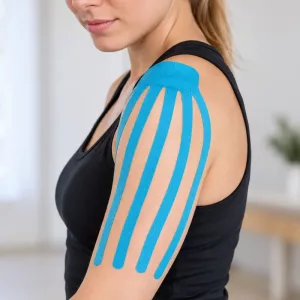 10pcs Pre-Cut Elastic Kinesiology Support Tape for Sports