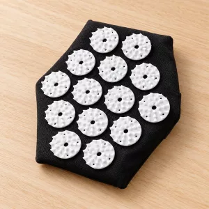 spike massage glove, manual lymphatic drainage massage, acupressure massager