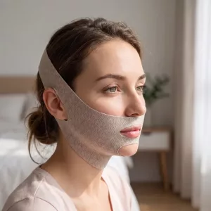 double chin strap, face slimming strap, face lifting belt, face lifting strap, face lifting wrap, v line chin strap